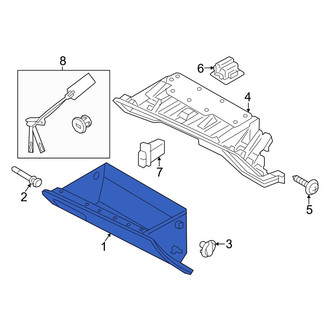 Genesis OE - Front Glove Box