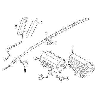 Genesis OE - Restraint Systems - Air Bag Components (Air Bags)