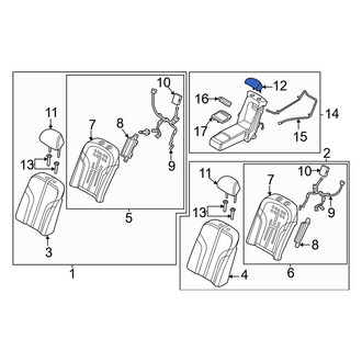 Genesis OE - Front Right Headrest