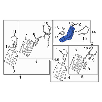 Genesis OE - Rear Seat Armrest