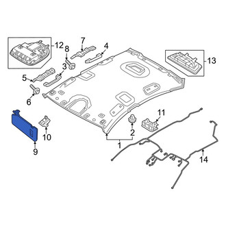 Genesis OE - Left Sun Visor