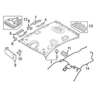 Genesis OE - Roof - Interior Trim