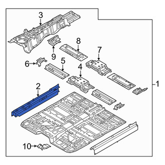 Genesis OE - Left Inner Rocker Panel