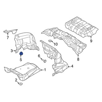 Genesis OE - Engine Compartment Insulation Nut