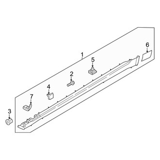 Genesis OE - Pillars, Rocker & Floor - Exterior Trim