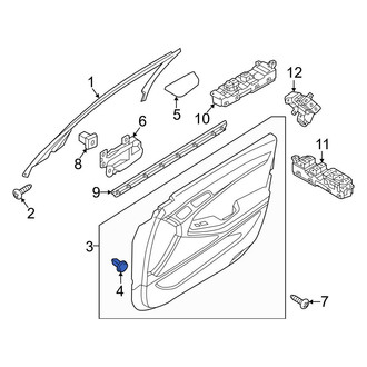 Genesis OE - Door Interior Trim Panel Retainer