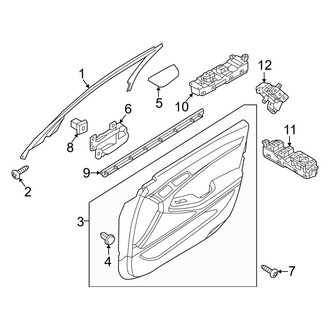 Genesis OE - Front Door - Interior Trim