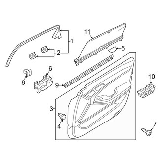 Genesis OE - Rear Door - Interior Trim