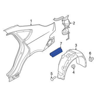 Genesis OE - Rear Quarter Panel Vent