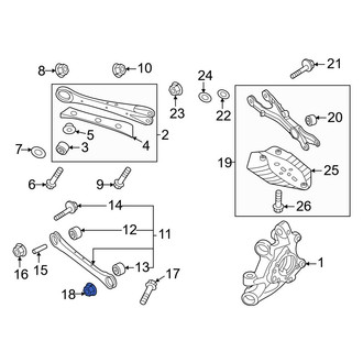 Genesis OE - Air Suspension Spring Nut