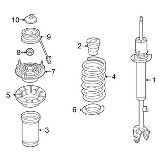 Genesis OE - Rear Suspension - Shocks & Components