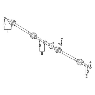 Genesis OE - Rear Suspension - Drive Axles