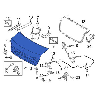 Genesis OE - Rear Deck Lid