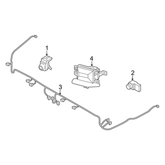 Genesis OE - Rear Bumper - Electrical Components