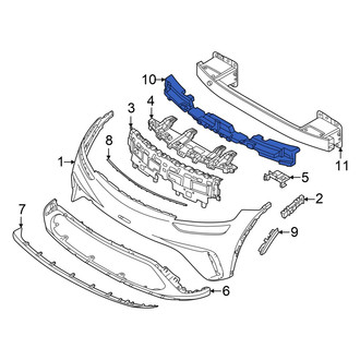 Genesis OE - Front Bumper Impact Absorber