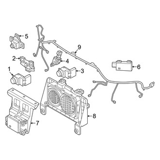 Genesis OE - Front Bumper & Grille - Electrical Components