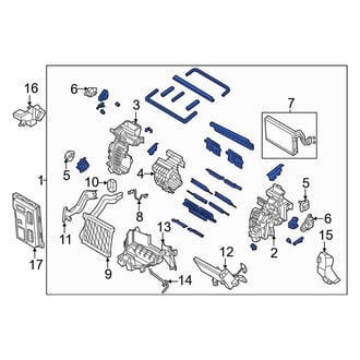 Genesis OE - HVAC Unit Case Assembly