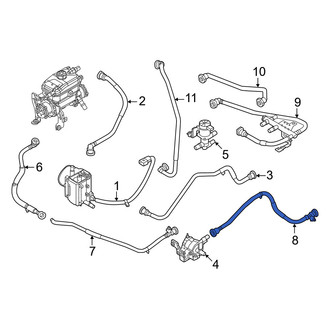 Genesis OE - Drive Motor Battery Pack Coolant Hose