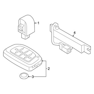 Genesis OE - Electrical - Keyless Entry Components (Smart Key)