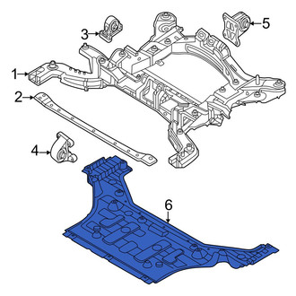 Genesis OE - Front Powertrain Skid Plate
