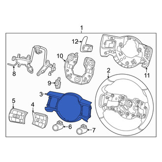Genesis OE - Steering Wheel Trim