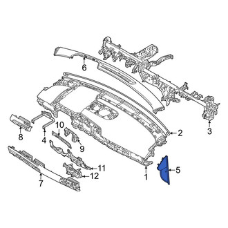 Genesis OE - Right Instrument Panel Side Cover