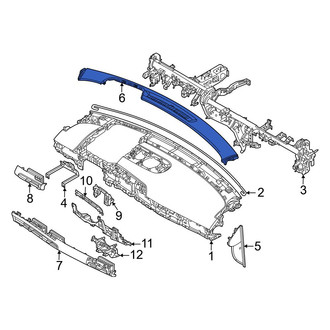 Genesis OE - Left Upper Instrument Panel Trim Panel