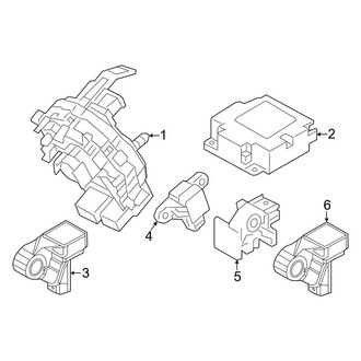 Genesis OE - Restraint Systems - Air Bag Components (Modules & Sensors)