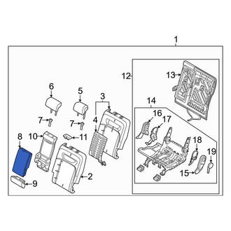 Genesis OE - Rear Seat Armrest