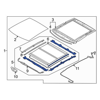 Genesis OE - Sunroof Cover