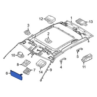 Genesis OE - Left Sun Visor