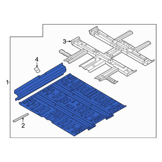 Genesis OE - Rear Floor Pan