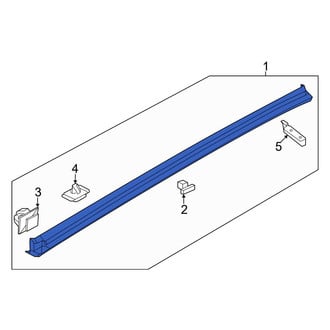Genesis OE - Left Rocker Panel Guard