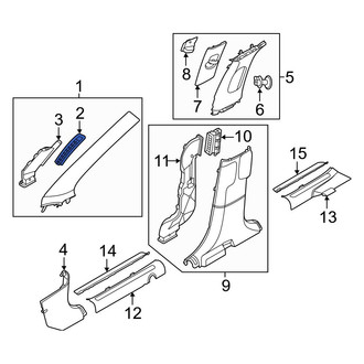 Genesis OE - Right Dashboard Air Vent Trim