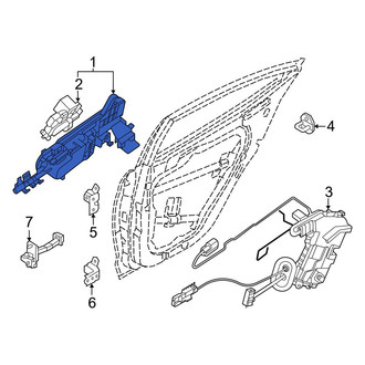 Genesis OE - Front Left Outer Exterior Door Handle