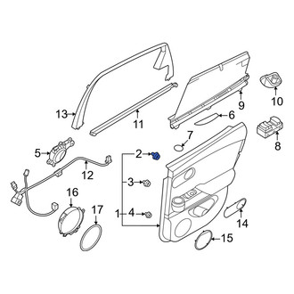Genesis OE - Door Interior Trim Panel Retainer