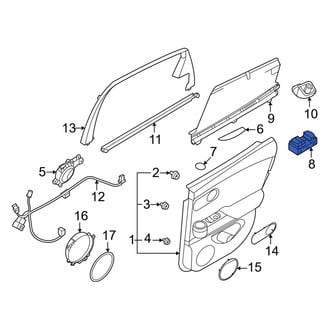 Genesis OE - Front Right Door Window Switch