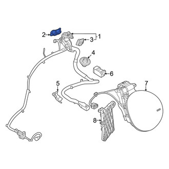 Genesis OE - Rear Drive Motor Battery Pack Charging Port Cover