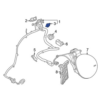 Genesis OE - Rear Drive Motor Battery Pack Charging Port Door Release Actuator