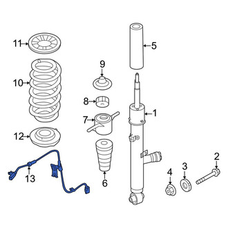 Genesis OE - Rear Left Suspension Self-Leveling Wiring Harness