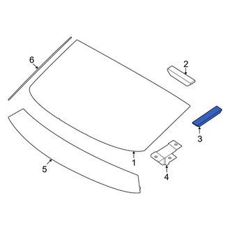 Genesis OE - Back Glass Spacer
