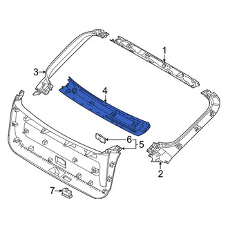Genesis OE - Rear Center Liftgate Trim