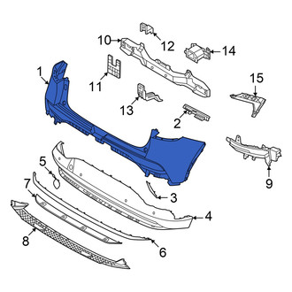 Genesis OE - Front Upper Bumper Cover