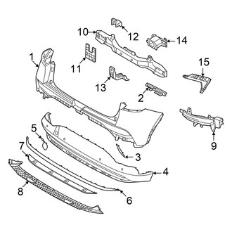 Genesis OE - Rear Bumper - Bumper & Components