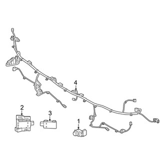 Genesis OE - Rear Bumper - Electrical Components