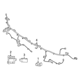 Genesis OE - Rear Bumper - Electrical Components