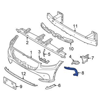 Genesis OE - Front Left Bumper Trim