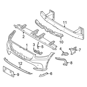 Genesis OE - Front Bumper & Grille - Bumper & Components