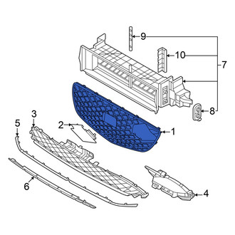 Genesis OE - Front Upper Grille
