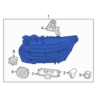Genesis OE - Front Left Headlight Assembly